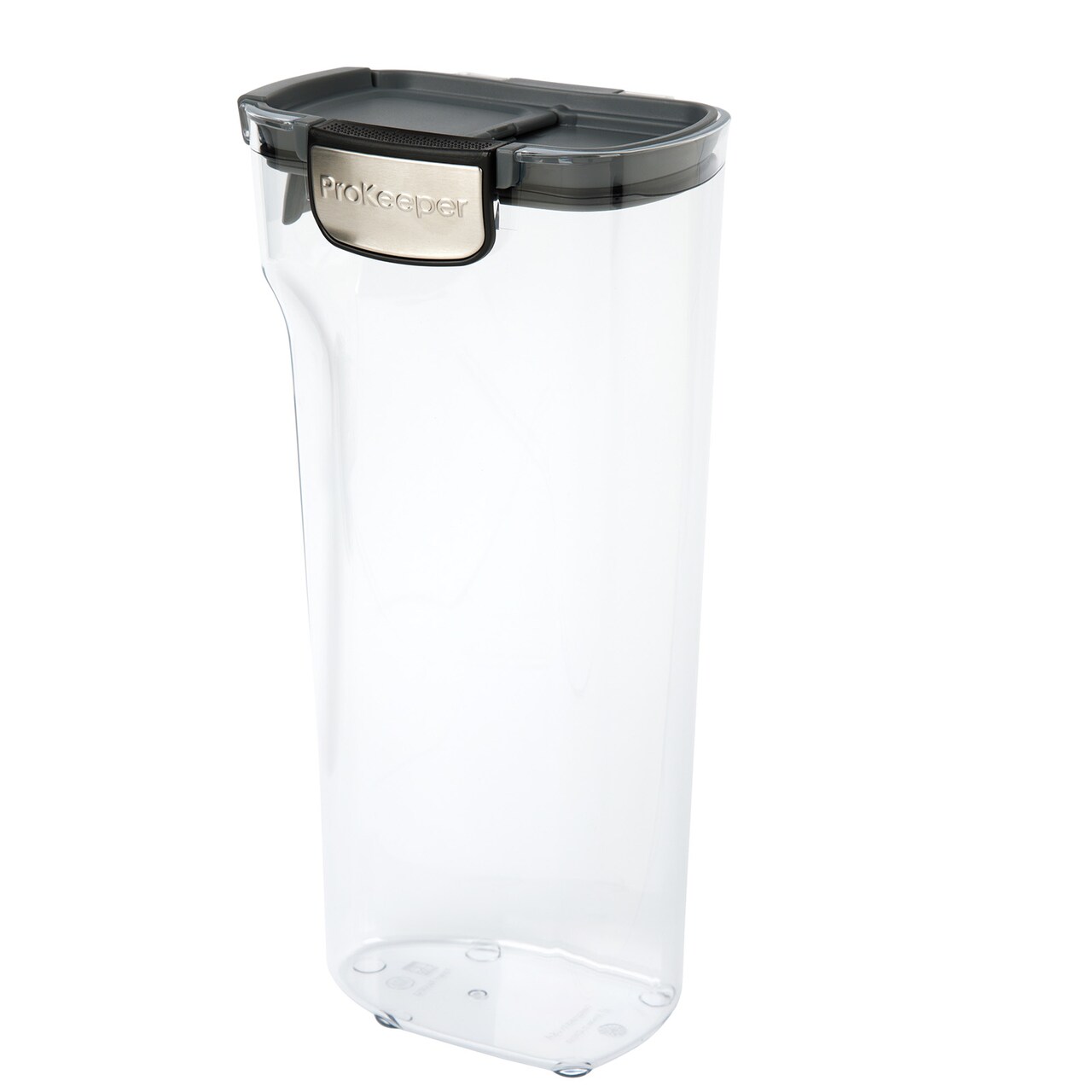 Progressive International ProKeeper+ Airtight Pasta Storage Container, Clear Plastic